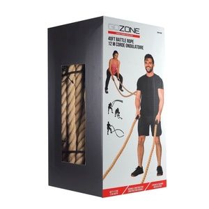 BRAND NEW in box gozone strength training 40ft battle rope (1.5 diameter)